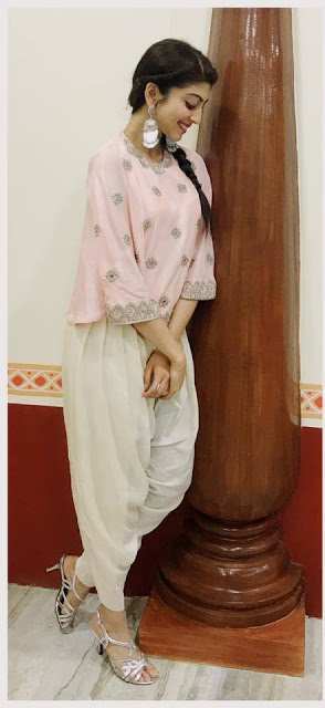 Pranitha Subhash Latest Pics In Pink Top 104